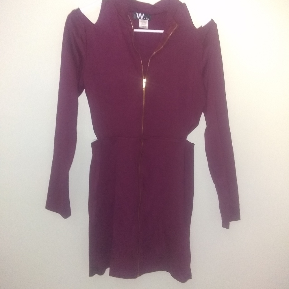 ✨NWOT Maroon  Mini dress Never Worn